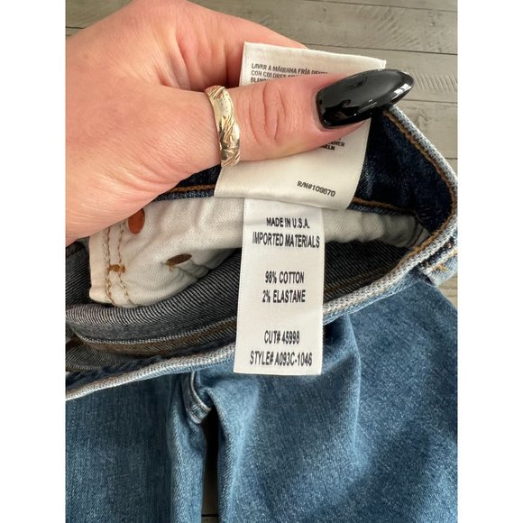 AGOLDE Nico High Rise Slim Fit Jean in Subdued Size 28 - Picture 8 of 9